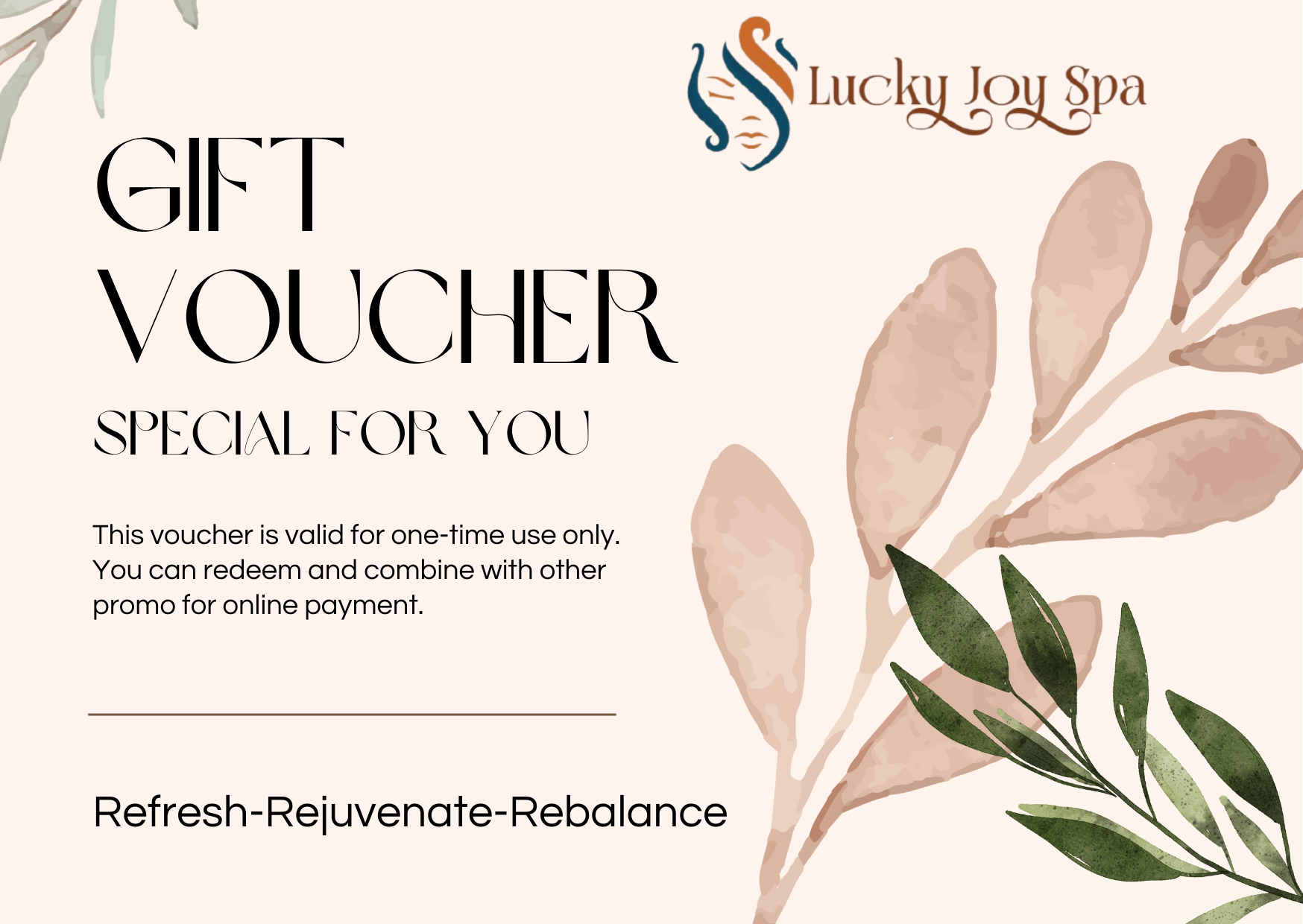 Open Amount Gift Voucher - KES 43,000